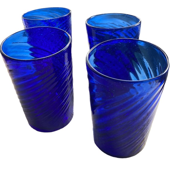 Vintage Juice Glasses (4) - Picture 2 of 12